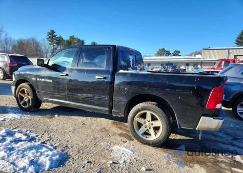 2012 Dodge Ram 1500 Slt из США, поврежденный, VIN 1C6RD7LT2CS171018